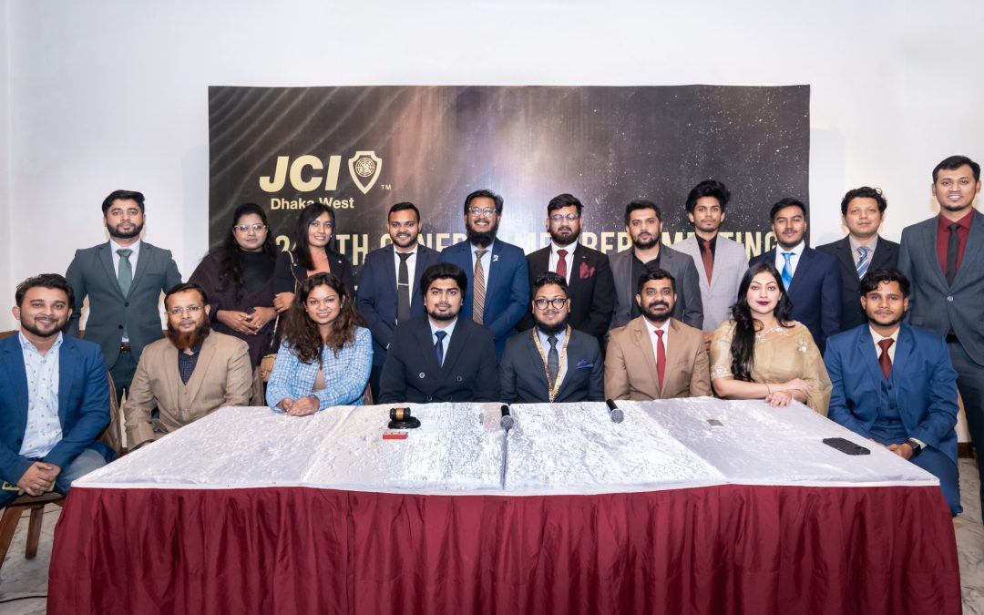 JCI Dhaka West Unveils New Leadership Team for 2025