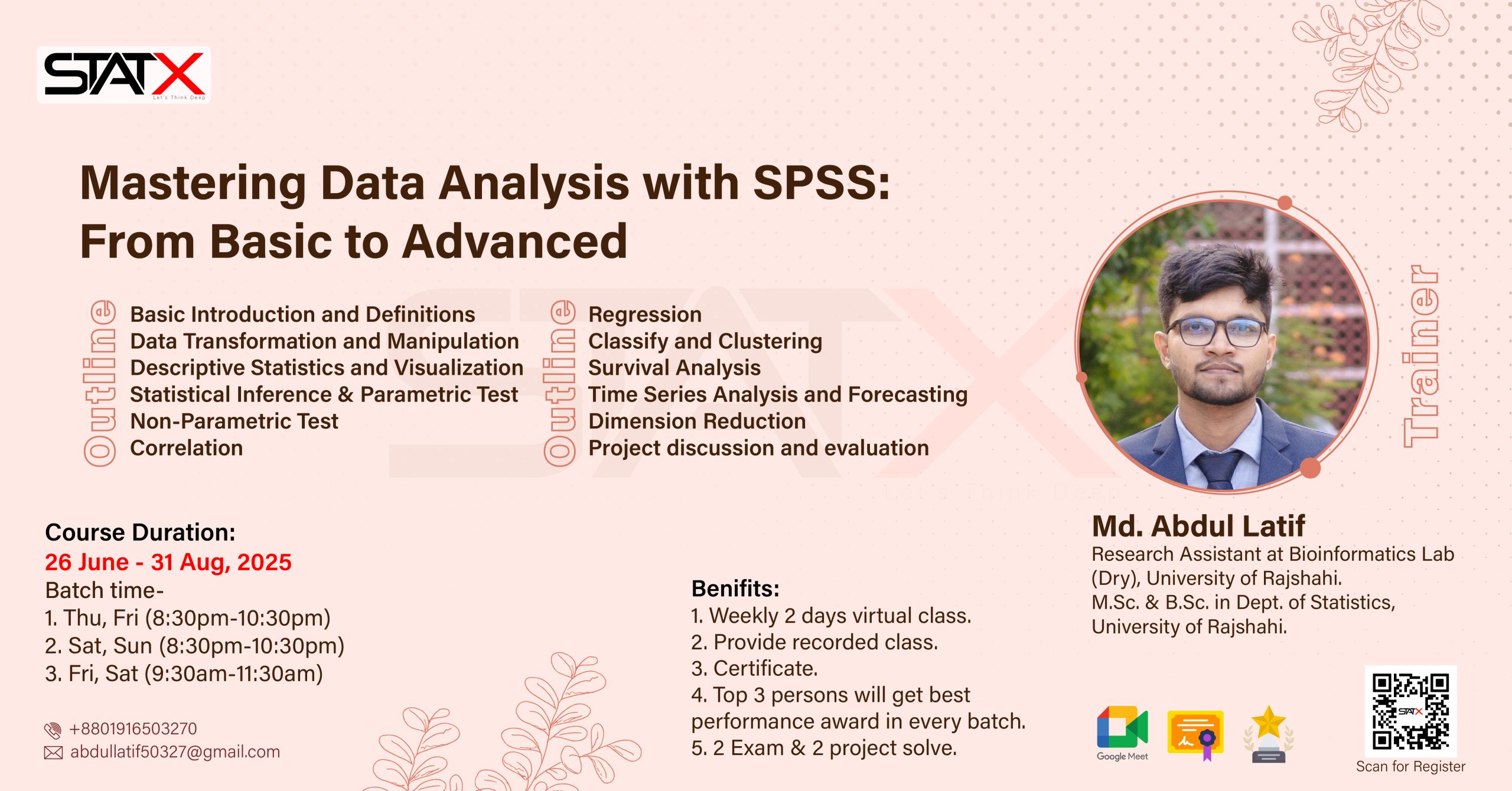 Mastering Data Analysis with SPSS: From Basic to Advance