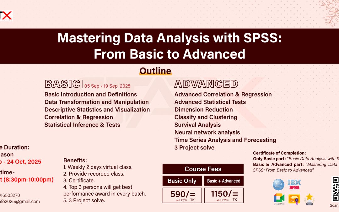 Mastering Data Analysis with SPSS: From Basic to Advanced