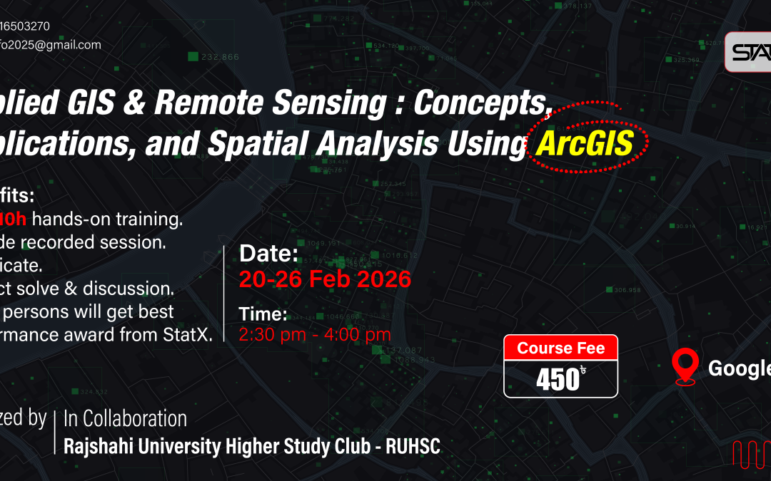 Applied GIS & Remote Sensing : Concepts, Applications, and Spatial Analysis Using ArcGIS
